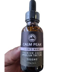 Calm Peak Lions Mane Mushroom Tincture