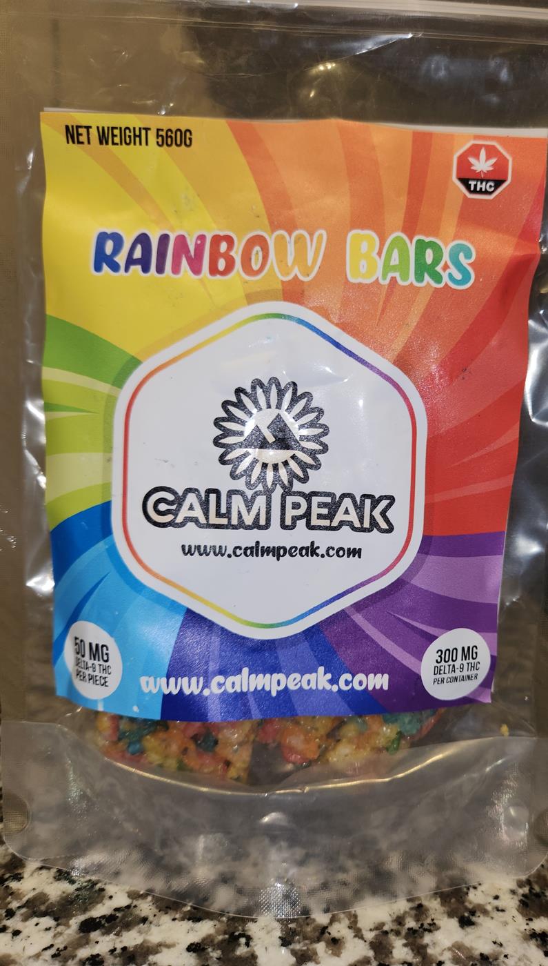 300mg Delta 9 Rice Krispy Bars